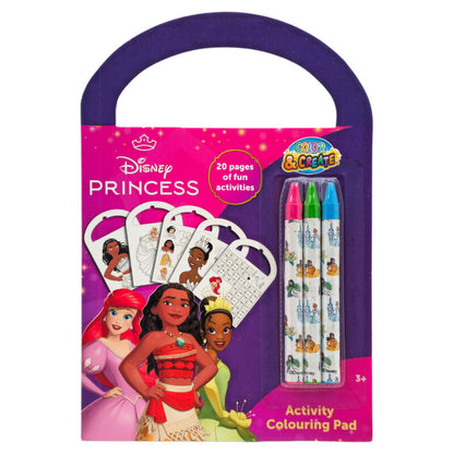Set di attività e da colorare delle Principesse Disney