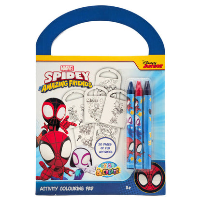 Spiderman Marvel Aktivitäts  und Malset  sortiert