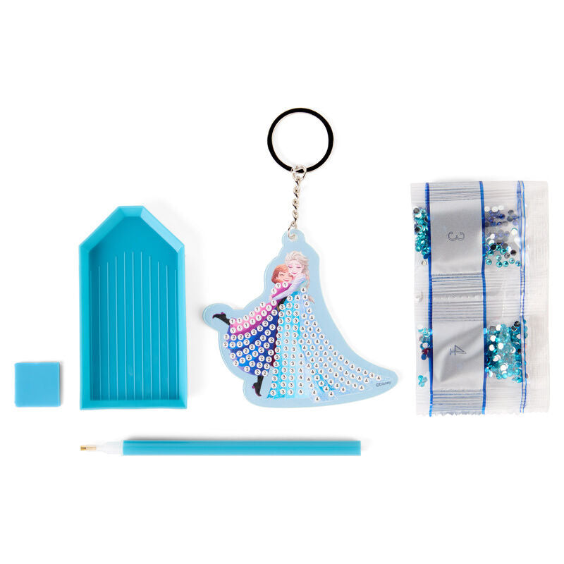 Llavero de diamantes de Disney Frozen