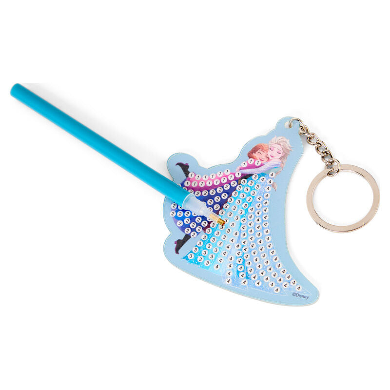 Llavero de diamantes de Disney Frozen