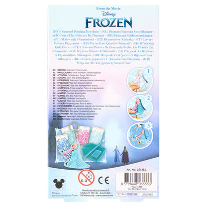 Llavero de diamantes de Disney Frozen
