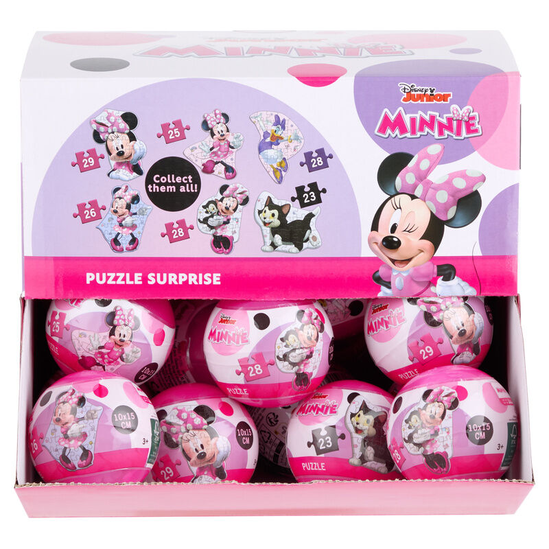 minnie disney surprise puzzle ball assortment