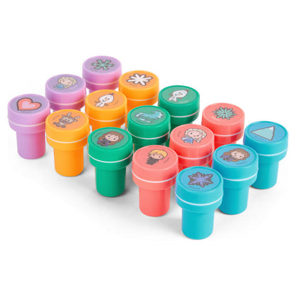 Blister pack of 15 Frozen Disney stamps