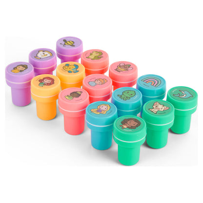 Blister pack of 15 Disney Princess stamps