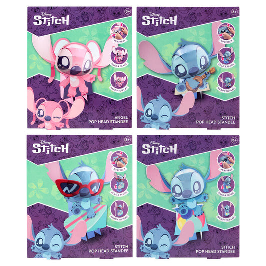 3D Stitch Disney Figure 20cm Assorted