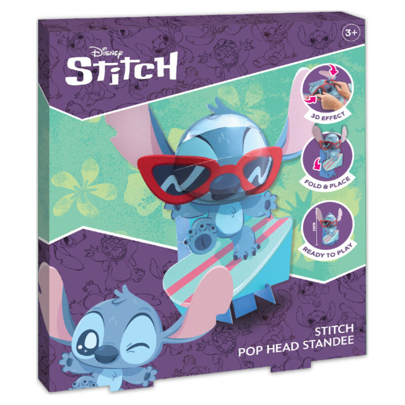 Statuetta 3D di Stitch Disney 20 cm assortita
