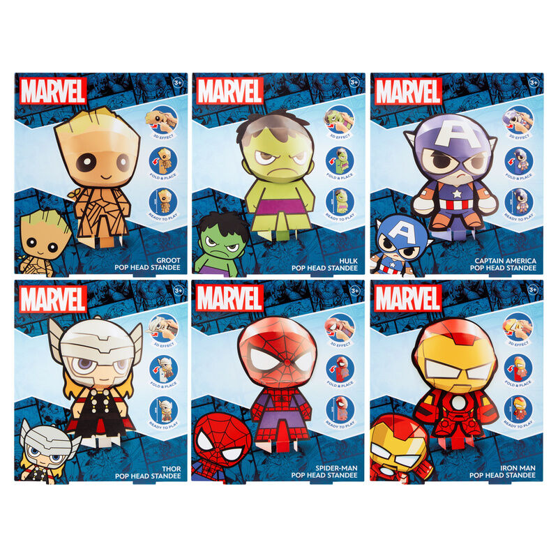 3d marvel figure 20cm assorted