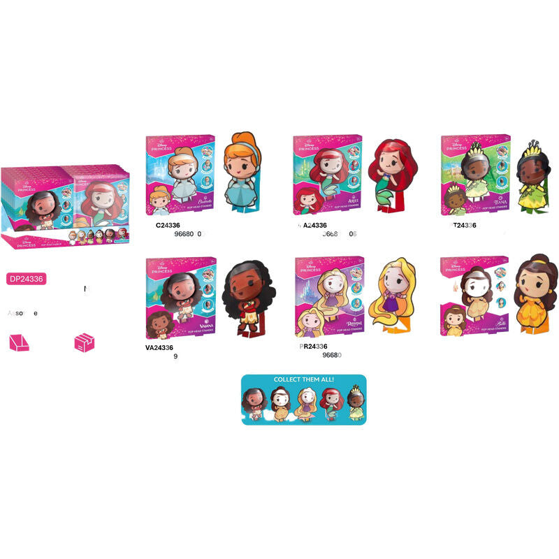 3D Disney Prinzessinnenfiguren  30 cm  sortiert