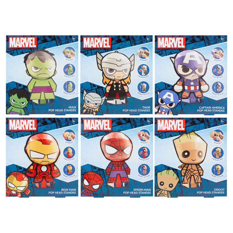 3d marvel figure 30cm assorted