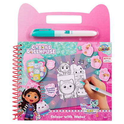 gabby's dollhouse magic paint with water book