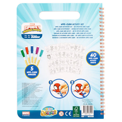 Magic Paint with Water Book Spiderman Marvel