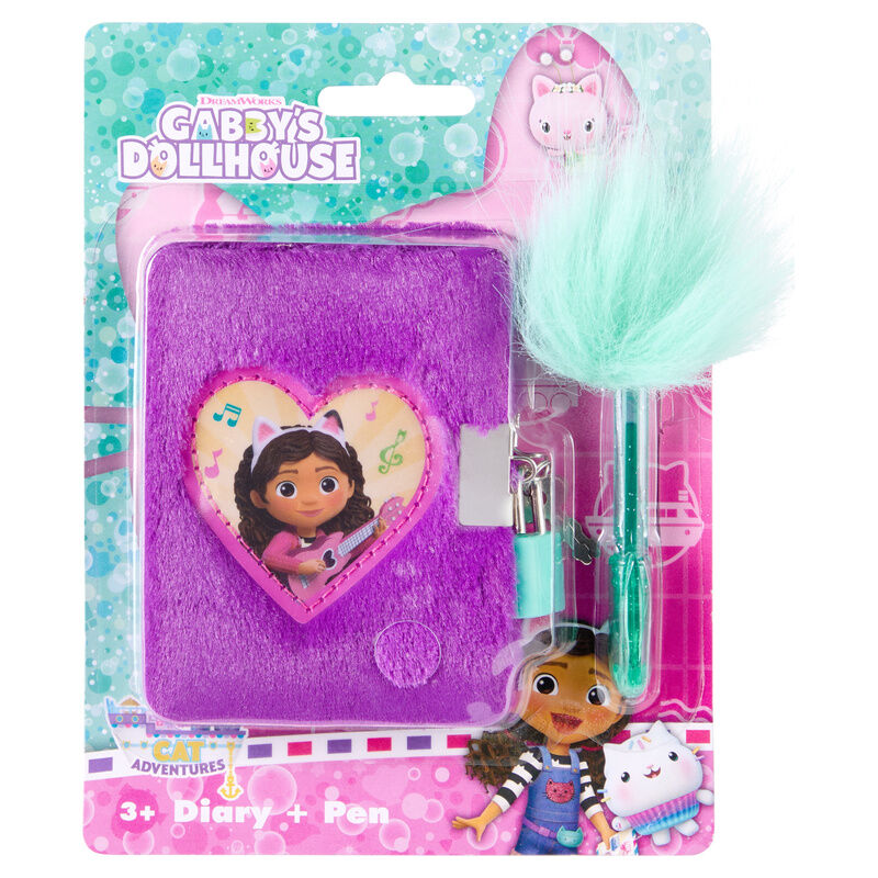 gabby's dollhouse mini diary  pen