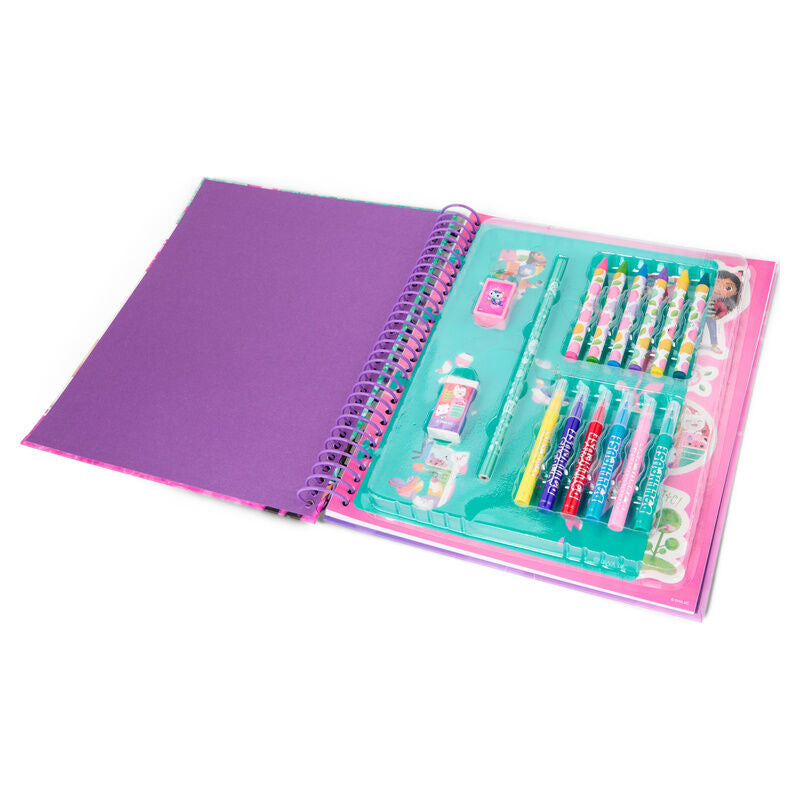 Gabby's Dollhouse drawing and activity book