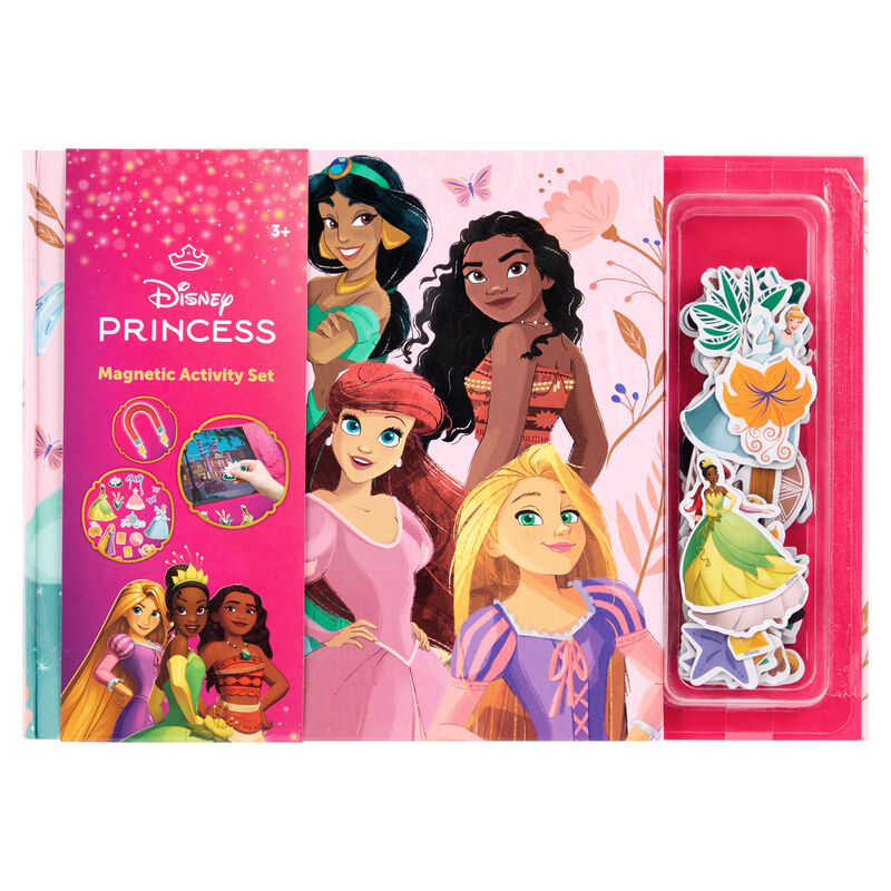 magnetic book  disney princesses sticker