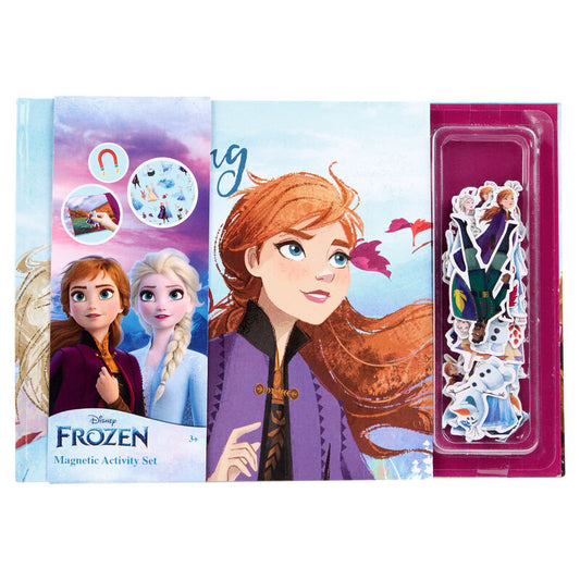 Magnetic book + sticker Frozen Disney