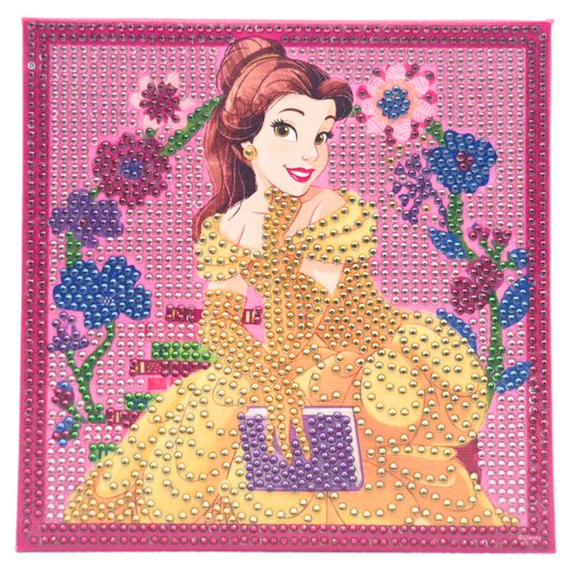 diamond painting belle from disney's beauty and the beast