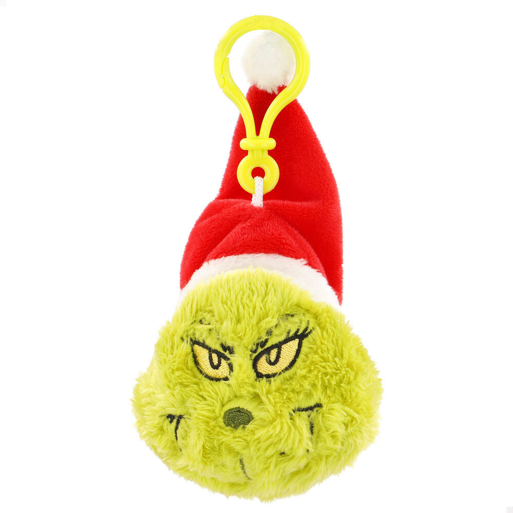 grinch plush keychain 8cm