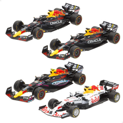 blister 4 f1 red bull metal cars