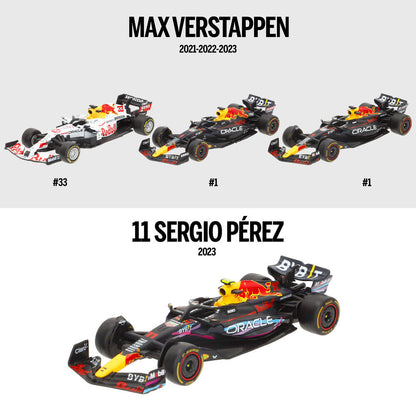Blister 4 F1 Red Bull metal cars
