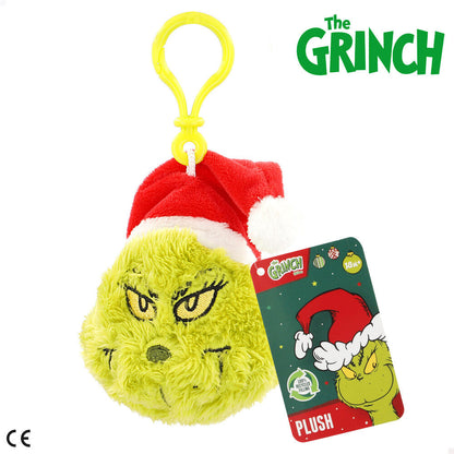 Chaveiro de pelúcia do Grinch de 8 cm
