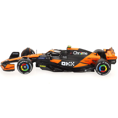 McLaren Norris MCL38 F1 carro de metal