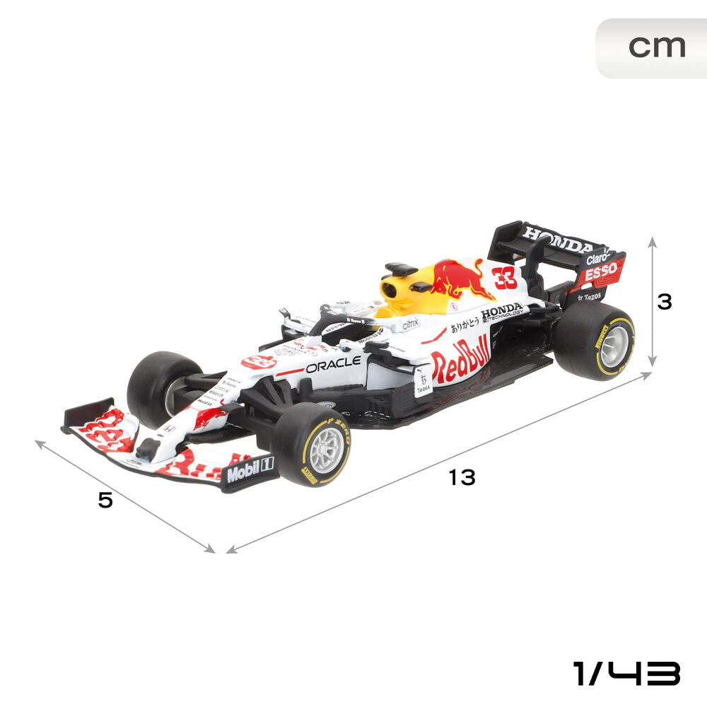 Blister 4 F1 Red Bull metal cars