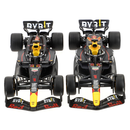 Blister pack of 4 Red Bull F1 Championship metal cars