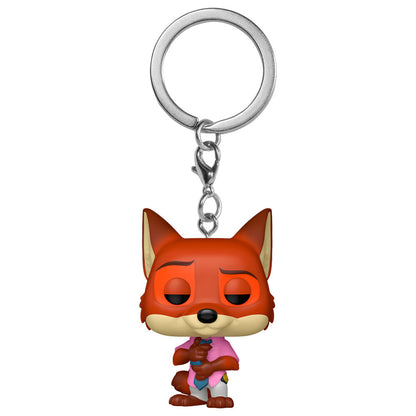 pocket pop disney zootropolis 2 nick wilde keychain