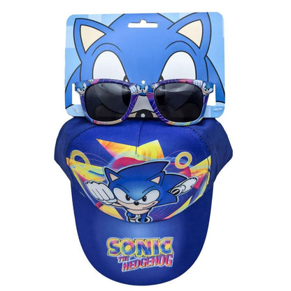Sonic the Hedgehog cap and sunglasses set