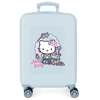 mermaid hello kitty abs trolley suitcase 55cm