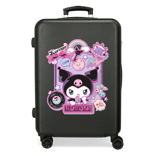 Wonder Kuromi Hello Kitty Expandable ABS Trolley Suitcase 65cm