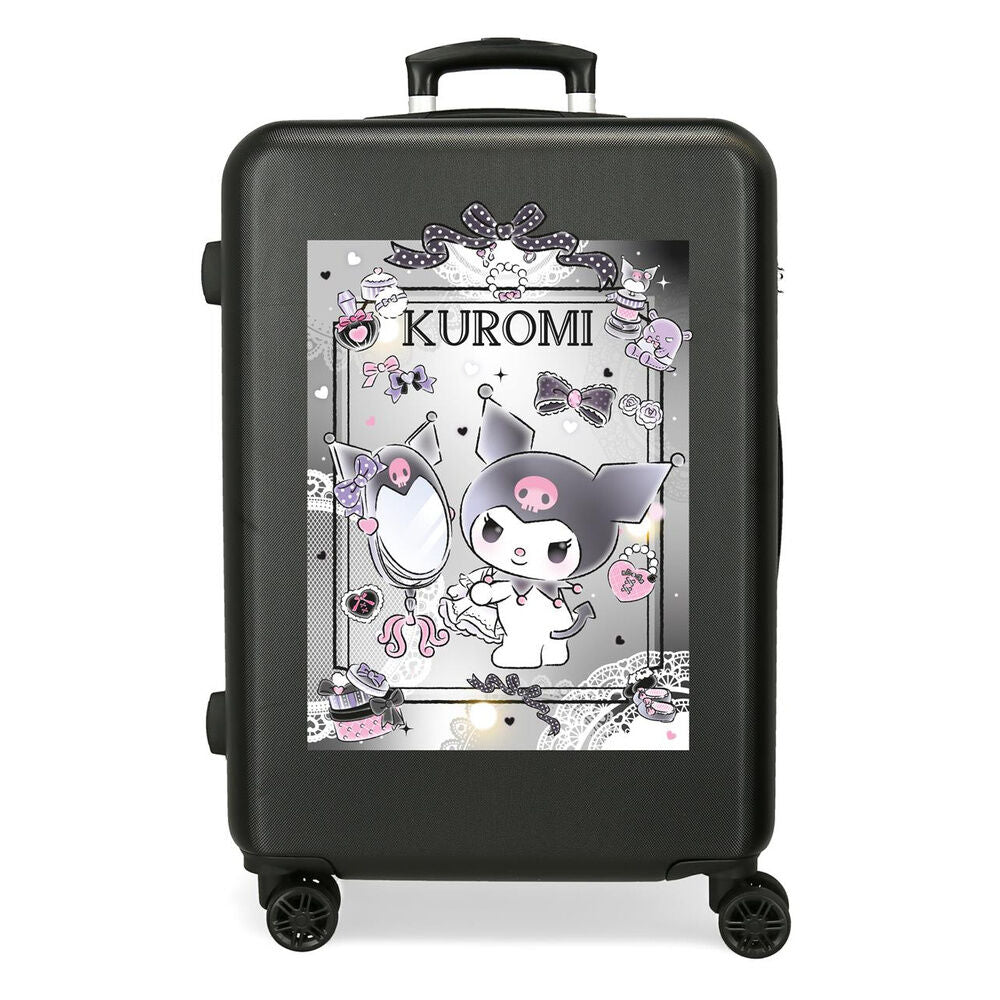expandable trolley suitcase abs dream closer kuromi hello kitty 65cm