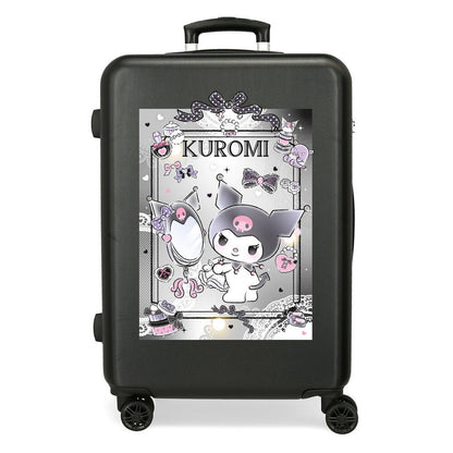 expandable trolley suitcase abs dream closer kuromi hello kitty 65cm