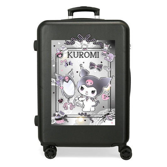 expandable trolley suitcase abs dream closer kuromi hello kitty 65cm