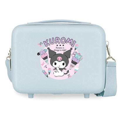ABS Always In Style Kuromi Hello Kitty adaptable toiletry bag