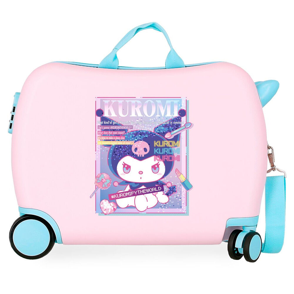 current mood kuromi hello kitty abs trolley suitcase 50cm