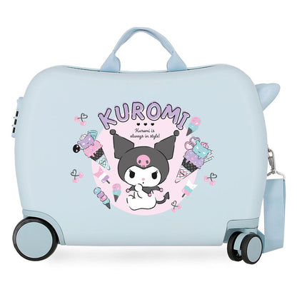 always in style kuromi hello kitty abs trolley suitcase 50cm