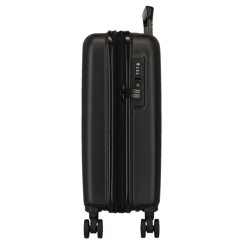 Valigia trolley nera Star Wars in ABS da 55 cm