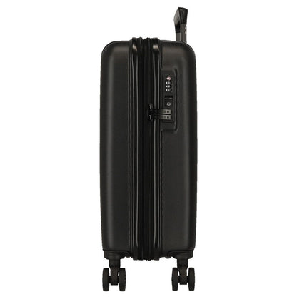 Valigia trolley nera Star Wars in ABS da 55 cm