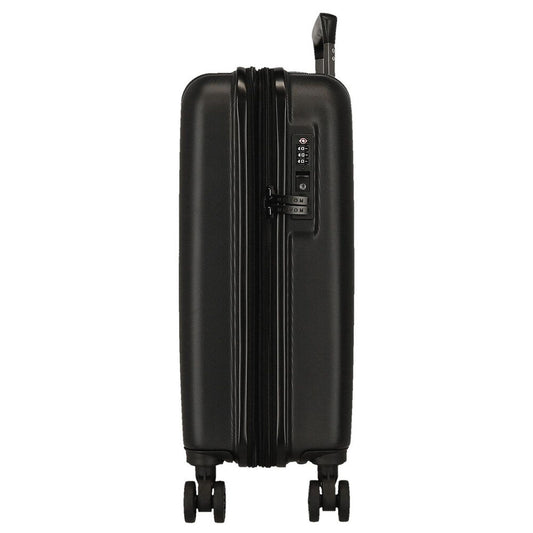 Valigia trolley nera Star Wars in ABS da 55 cm