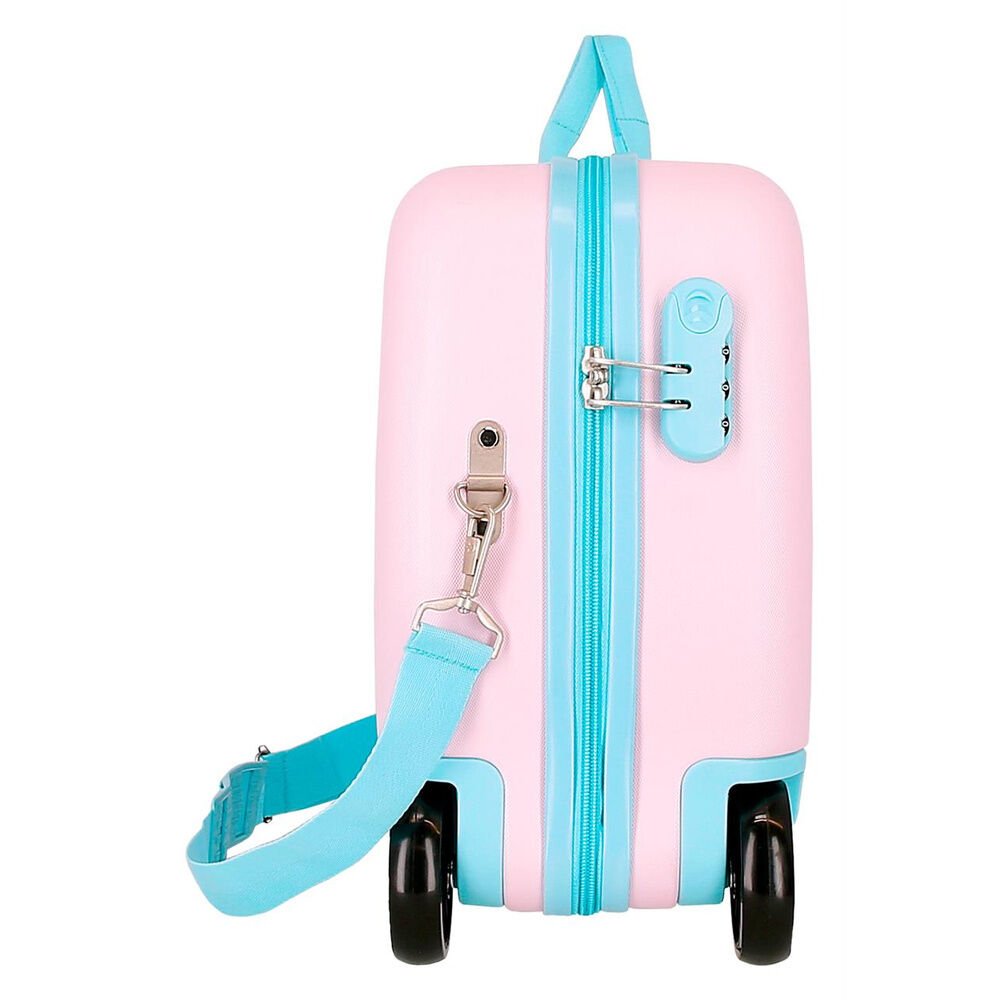Valigia trolley Kuromi Hello Kitty in ABS da 50 cm stile Current Mood