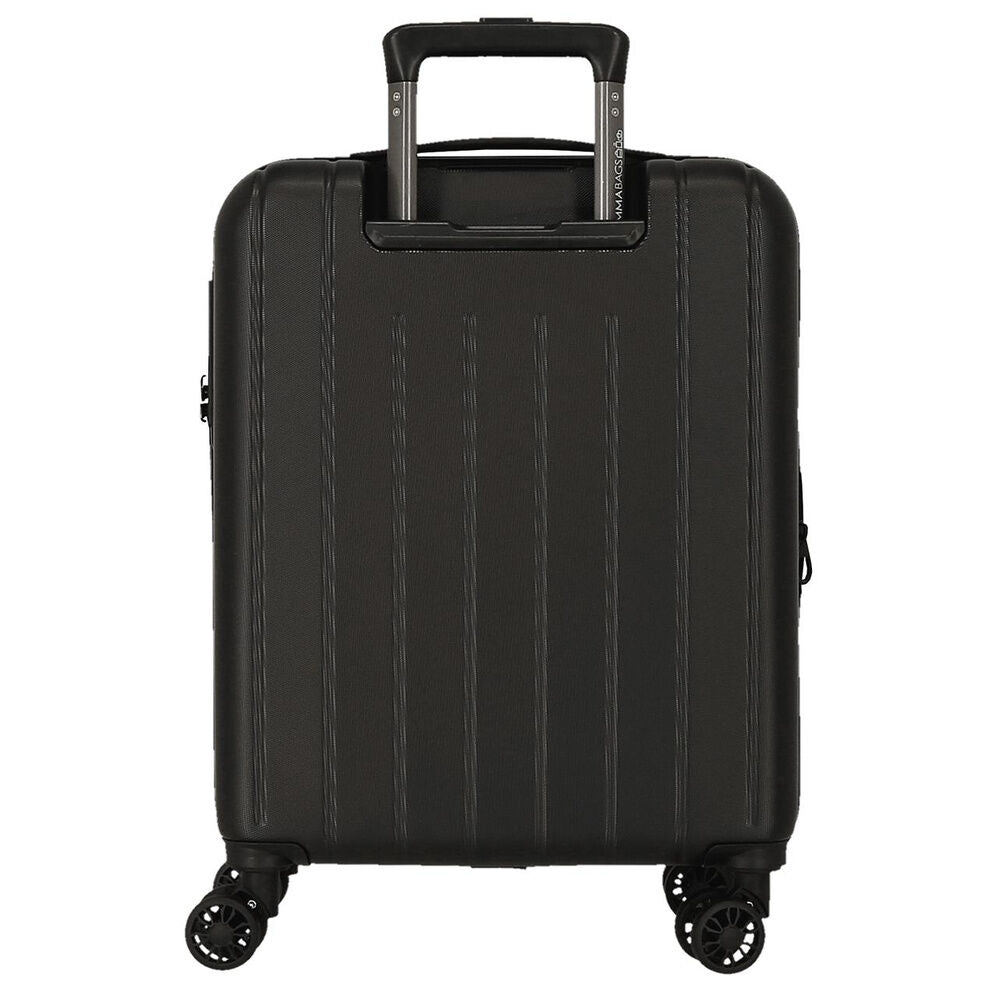 Valigia trolley nera Star Wars in ABS da 55 cm