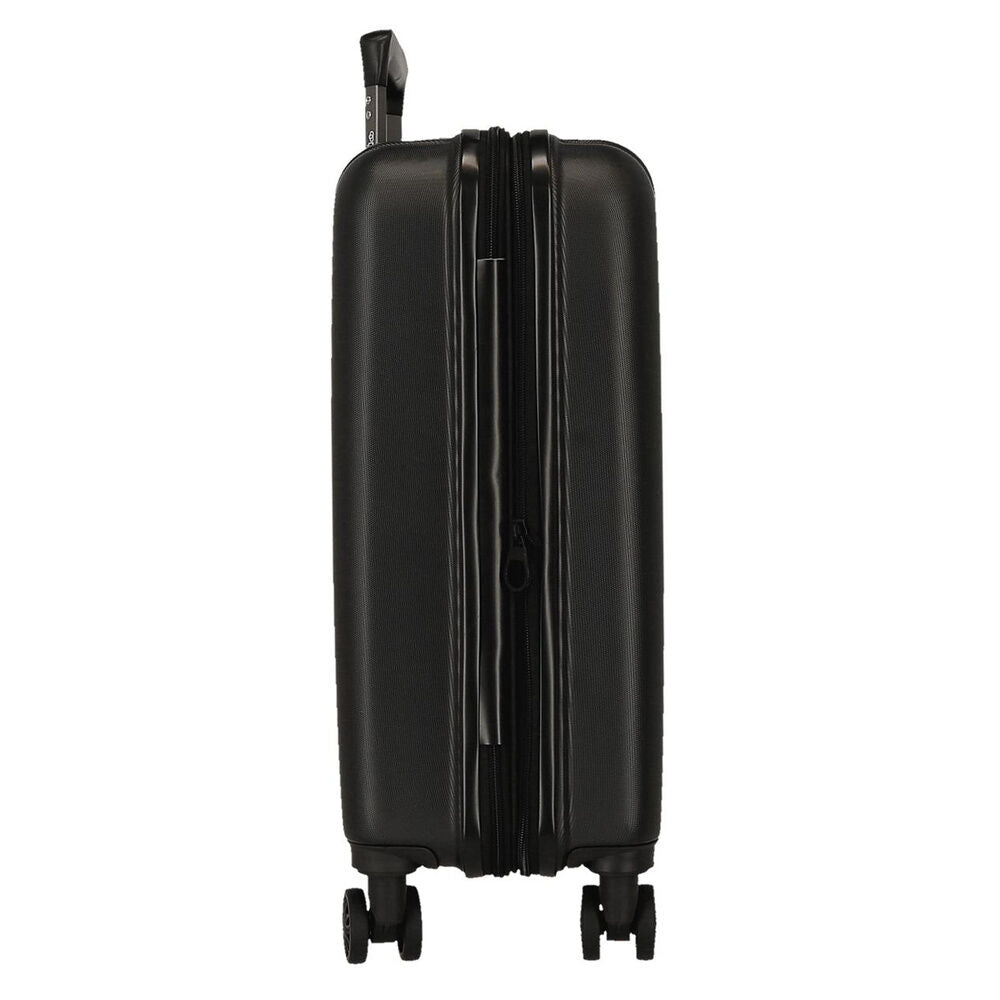 Valigia trolley nera Star Wars in ABS da 55 cm