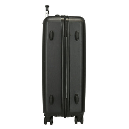 Expandable trolley suitcase ABS Dream Closer Kuromi Hello Kitty 65cm