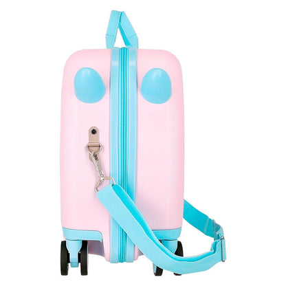 Valigia trolley Kuromi Hello Kitty in ABS da 50 cm stile Current Mood