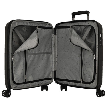 Valigia trolley nera Star Wars in ABS da 55 cm