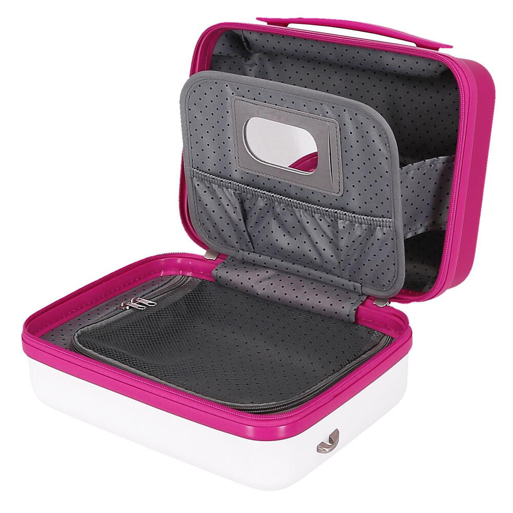 Wonder Kuromi Hello Kitty ABS Toiletry Bag, adaptable