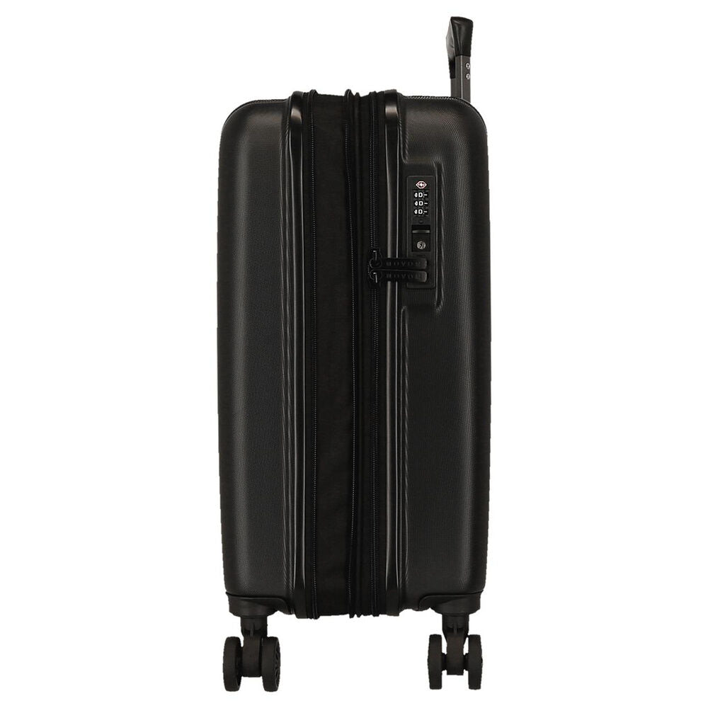 Valigia trolley nera Star Wars in ABS da 55 cm