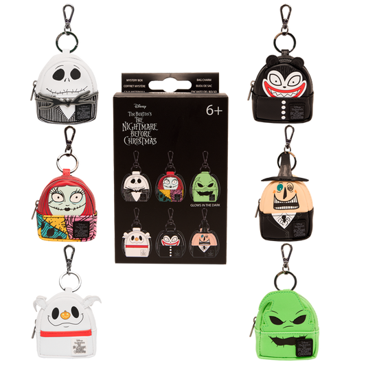 mystery nightmare before christmas disney loungefly assorted mini backpack keychain
