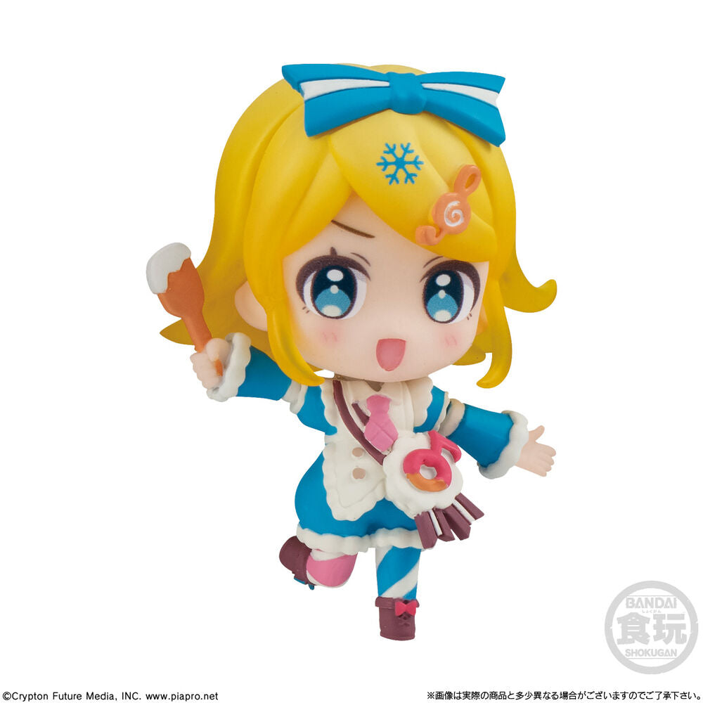Figurine surprise Snow Miku Hatsune Miku 5cm assortie